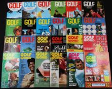 1971 & 1972 Golf World Monthly magazines (24) a complete run - again published over 50 years ago.