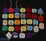 1972-2001 Open Golf Championship Admissions Tickets a complete run of tickets from the 101st Open up