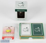 1996 masters Golf Entrance Ticket - with Nick Faldo Winning, plus a sealed set of Masters playing