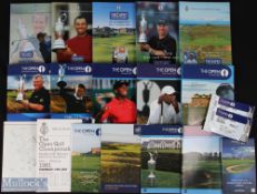 1981-2012 The Open Championship Golf Programmes, Order of Play and a couple of tickets, the