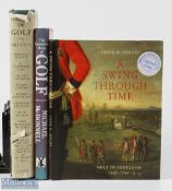 A Swing Through Time, golf in Scotland Olive M Geddes - signed copy 1992, the Complete Book of