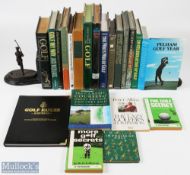 A Quantity of Golf Related Books, with noted items of golf the major championships 1987, the Book of