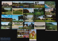 Collection of 22x various US, Canadian and Bermuda golfing postcards dating back to the early