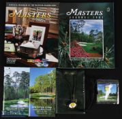 2003-2005 Masters Journals and spectator guides for both years plus 2005 Augusta ticket badge/pass