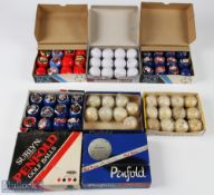 68x Penfold Wrapped and Boxed Golf Balls, to include 5 full boxes of Penfold Ace, Commando plus,