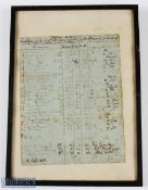 Rare 1881 Kintyre Golf Club 