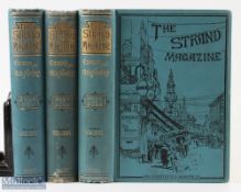 Strand Magazine - VOL XIII (January-June 1897)- two copies - together with VOL XIV (July-December