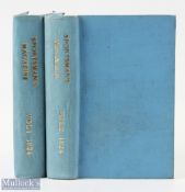 1824 The Sportsman Magazine or Chronicles of Games and Pastimes in Vol of II books - printed by