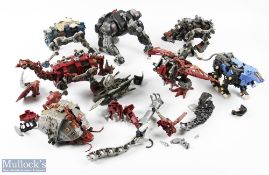 Toys/Figure Selection - c1980 Tomy Mechabonica Zoids - Dinosaur Figures, a large collection of