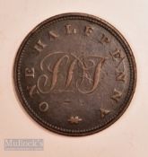 St Helena Solomon Dickson & Taylor Half Penny Token c1821 28mm diameter