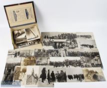 WWI German Press Photographs - includes Training, tanks inside ammunition factories, generals,