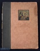 London - Cecil Hotel - c1925 - very beautiful expensively produced fine multicoloured 82 page