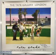 Autograph - Peter Blake, Pop Artist decorative poster featuring Blake's painting 'The Meeting' or '