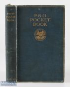 P&O and British India Pocket Book 1926 - An interesting 375 page book with over 16 Multicoloured