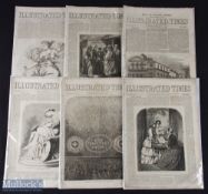 Trial of William Palmer - The Rugeley Poisoner 1856: 6x consecutive issues May 17 - June 14 of the