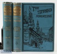 Strand Magazine - VOL XV (January-June 1898) together with VOL XVI (July-December 1898). Articles