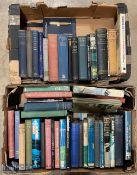 Submarines Book Selection - two boxes of books all concerning submarines, including personal memoirs