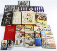 Shell and Esso Collector Tokens, Brook Bond Tea cards, signed photographs, CDV empty album, a