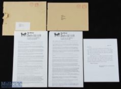1971 Beatles Fan Club Letters posted April 22nd, 1971, in original envelope, plus August 1971