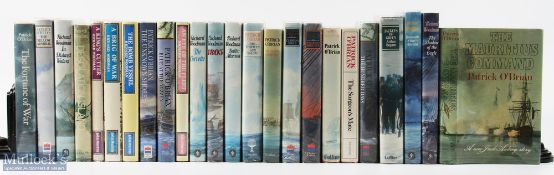 Books - Naval carton of approx. 23 modern titles all novels on naval subjects including titles by