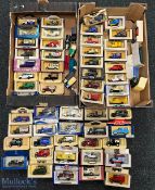 Llledo Diecast Models of Day Gone, most are Ford Model T Advertising, with noted models of Pepsi