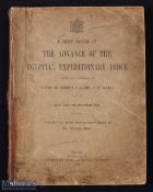 The Advance of The Egyptian Expeditionary Force. Cairo 1919 book - sub titled 