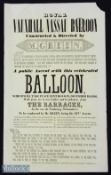 Early Ballooning; Poster in English Advertising The Ascent of Mr Green's 