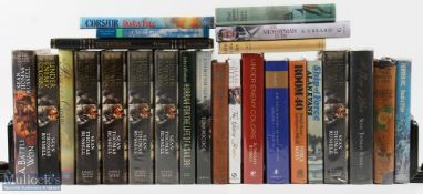 Books - Naval Interest, 2x cartons of approx. 28 modern titles, including novels and textbooks,