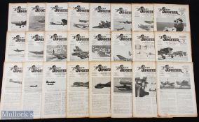 1943-1946 A Collection of Aeroplane Spotter Magazines in mixed condition (Box of)