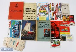 Period Toy Catalogues and Brochures to include a 11th edition Bassett Lowke 1945, an earlier