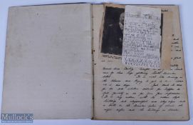 Manuscript Journal 1931 a quite remarkable ms journal written apparently from Bermuda in 1931 by