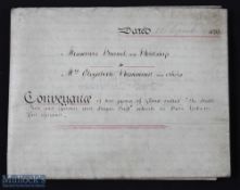 English History - Isambard Kingdom Brunel 1806-1859 Autograph - Indenture - dated 22nd April