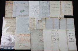 Extensive Collection of Ephemera 18th-20th century: a large box of mixed ephemera, mainly manuscript