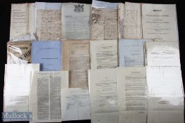 Printed and Manuscript Ephemera: A large box of mainly printed material including a House of Lords