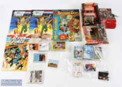 Panini and Topps Stickers Trade Card Collection a mixture of cards to include Panini secret wars,