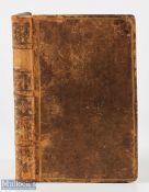 The Sporting Calendar by John Pond 1754 book A detailed 204 page book. A 204 page Racing book