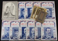 The Great War Illustrated WWI Magazines issues 52, 53, 58, 59, 60, 76, 77, 88, 90, 91, plus royalty