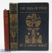 Sherlock Holmes - The Sign of Four, 1901, souvenir edition (actually the first edition), gilt