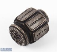 c1870 Armorial Multi Desk Wax Seal Matrix Fob Irish, with day of the week to sides