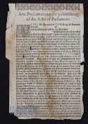 Early Scottish Broadside of 1579 - 