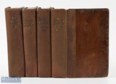 Books - The Adventures of Gil Blas by Martin Smart, complete in four volumes, 100 plates, original