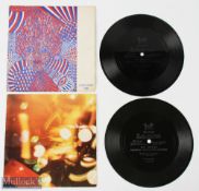 1968-1969 Beatles Fan Club Only Flexidiscs, sixth + 7th Christmas records, with sleeves, no inserts,