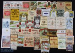 Whisky & Other Spirit Bottle Labels - Also Some Rum and Gin Bottle Labels. Mostly c1890-1940s - over