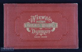 Views In North Wales 1850s-60s fine souvenir album of 14 tissue guarded finely steel engraved
