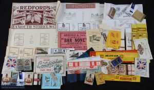 Smoking Lot of Over 100 Old Cigarette Packets etc c1880-1950s - attractive collection consisting