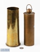 World War I - Trench art a 1914 Indian one rupee coin engraved with a name of S Watkins 13307 COM