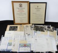 Archive of Lord Mayor of Birmingham Walter Samuel Lewis with Photographs, letters of