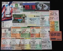 Tickets: Collection of FAC final match tickets to include 1964, 1966, 1967, 1970, 1971, 1973,