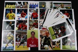 Collection of football colour photographs, generally 1990s 20cm x 25cm, varied content to include