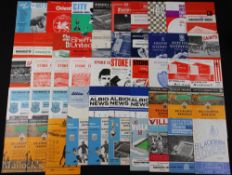 Selection of Manchester Utd away match programmes Arsenal 1965/66, 1967/68, Aston Villa 1963/64,